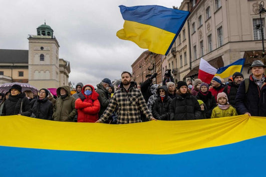 WE STAND WITH UKRAINE