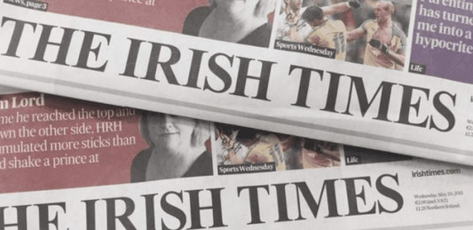 The Irish Times anticipates '58% Cabbage'!