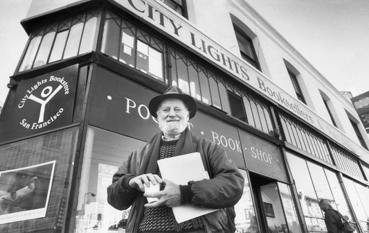 LAWRENCE FERLINGHETTI HAS DIED