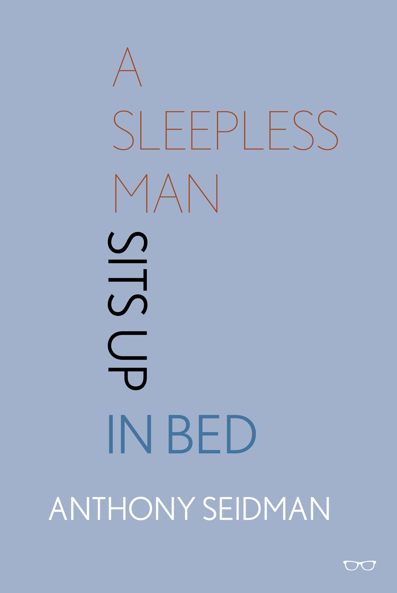 A Sleepless Man Sits Up in Bed