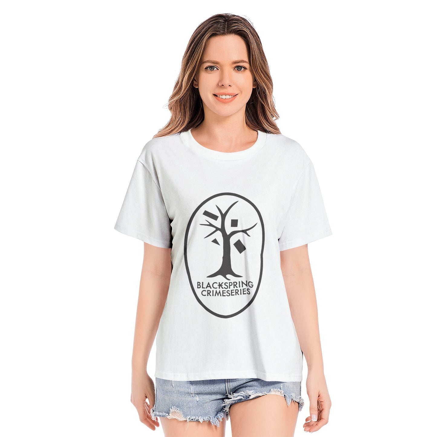 Unisex All-Over Print Cotton T-shirts for mystery book lovers