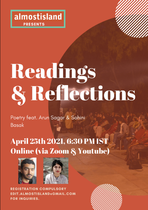 Sohini Basak to read for Almost Island Readings & Reflections!